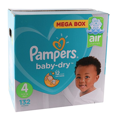 pampers mega paka 94 szt beby-dry pants 4 najtaniej