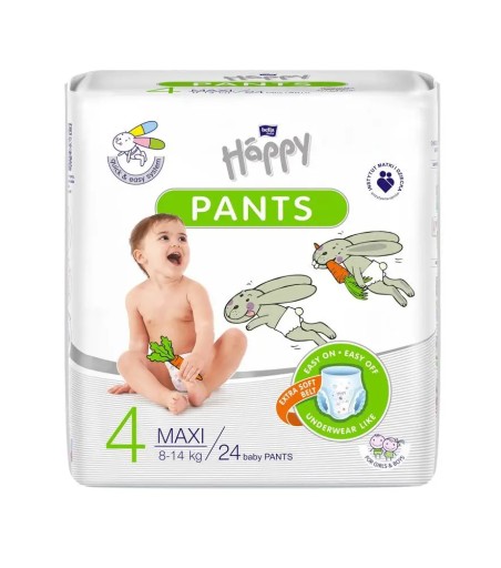 happy 4 pieluchy pampers