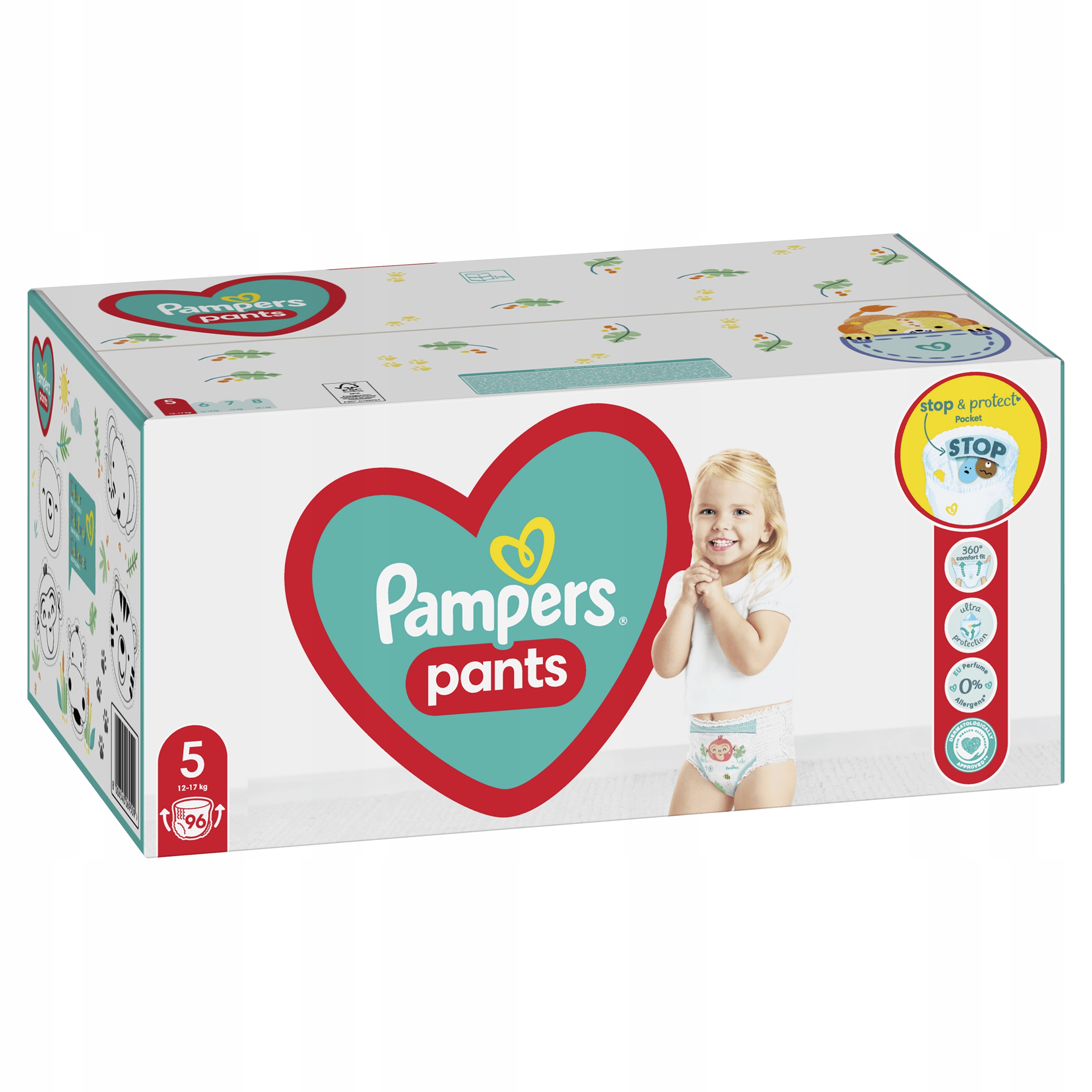 pampers pieluchomajtki rozmiar 4