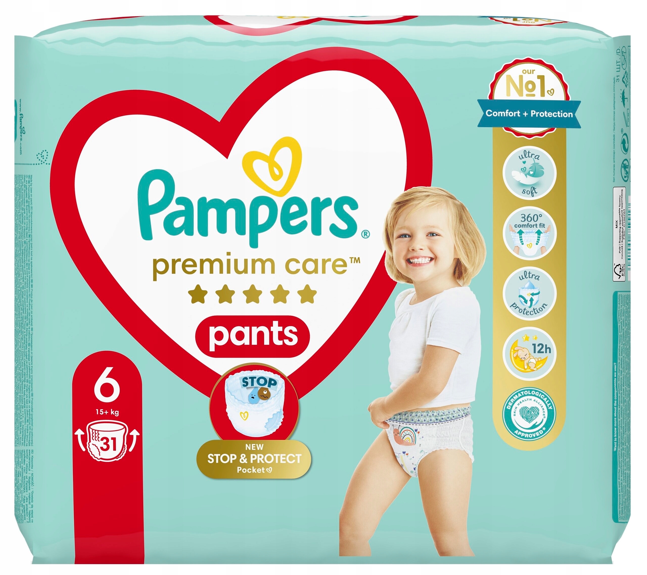 pampers 228 sztuk