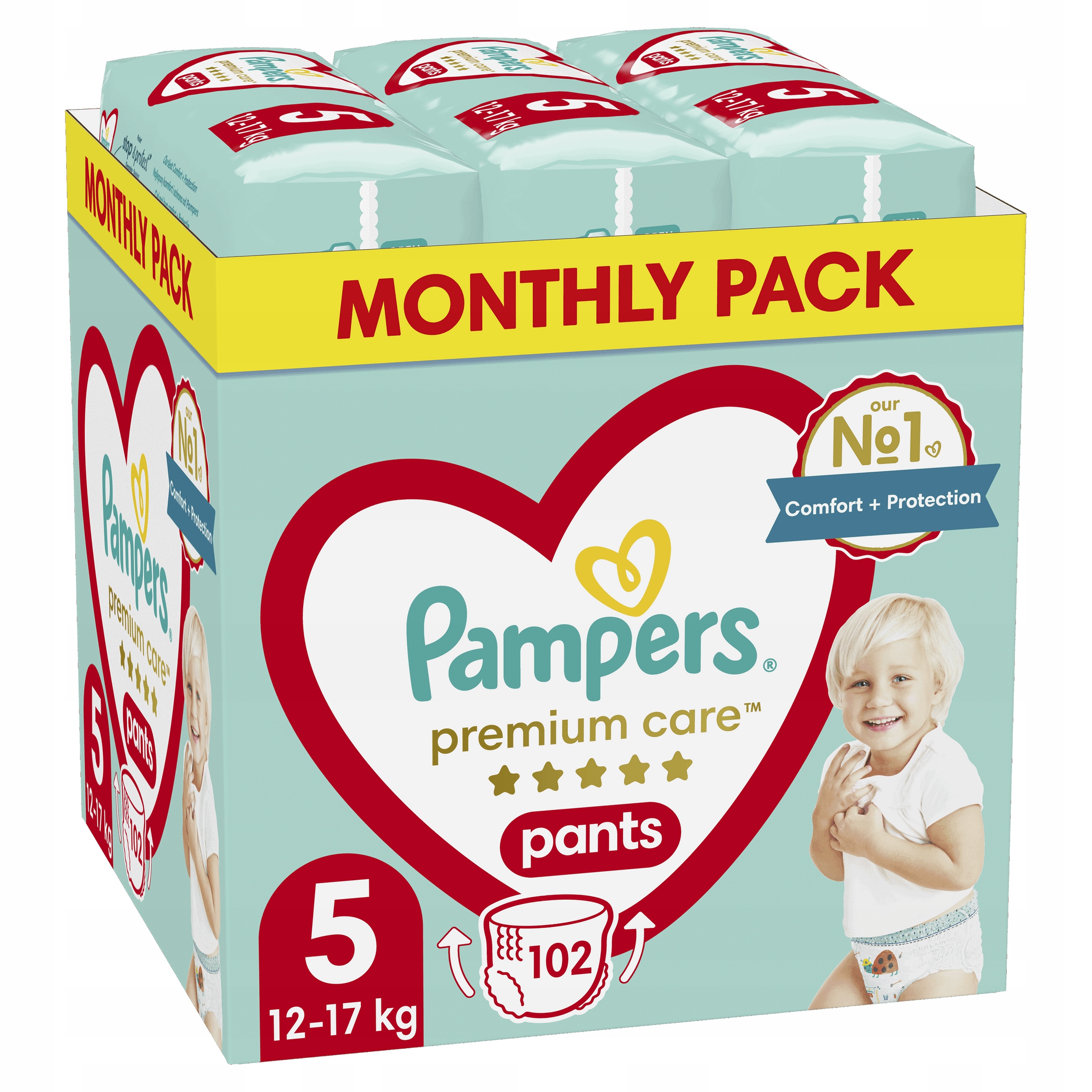 pampers rozm 3 68 sztuk