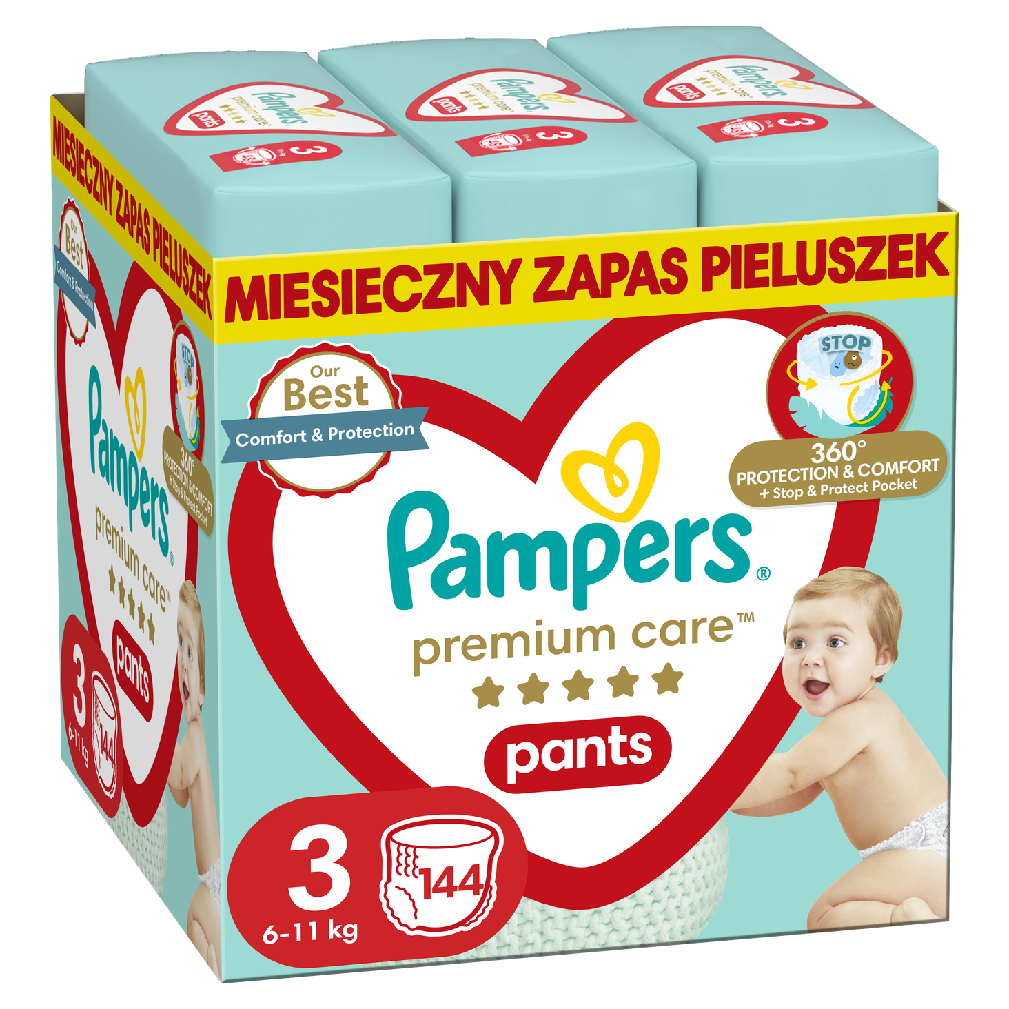 pieluchy pampers care 2 mini