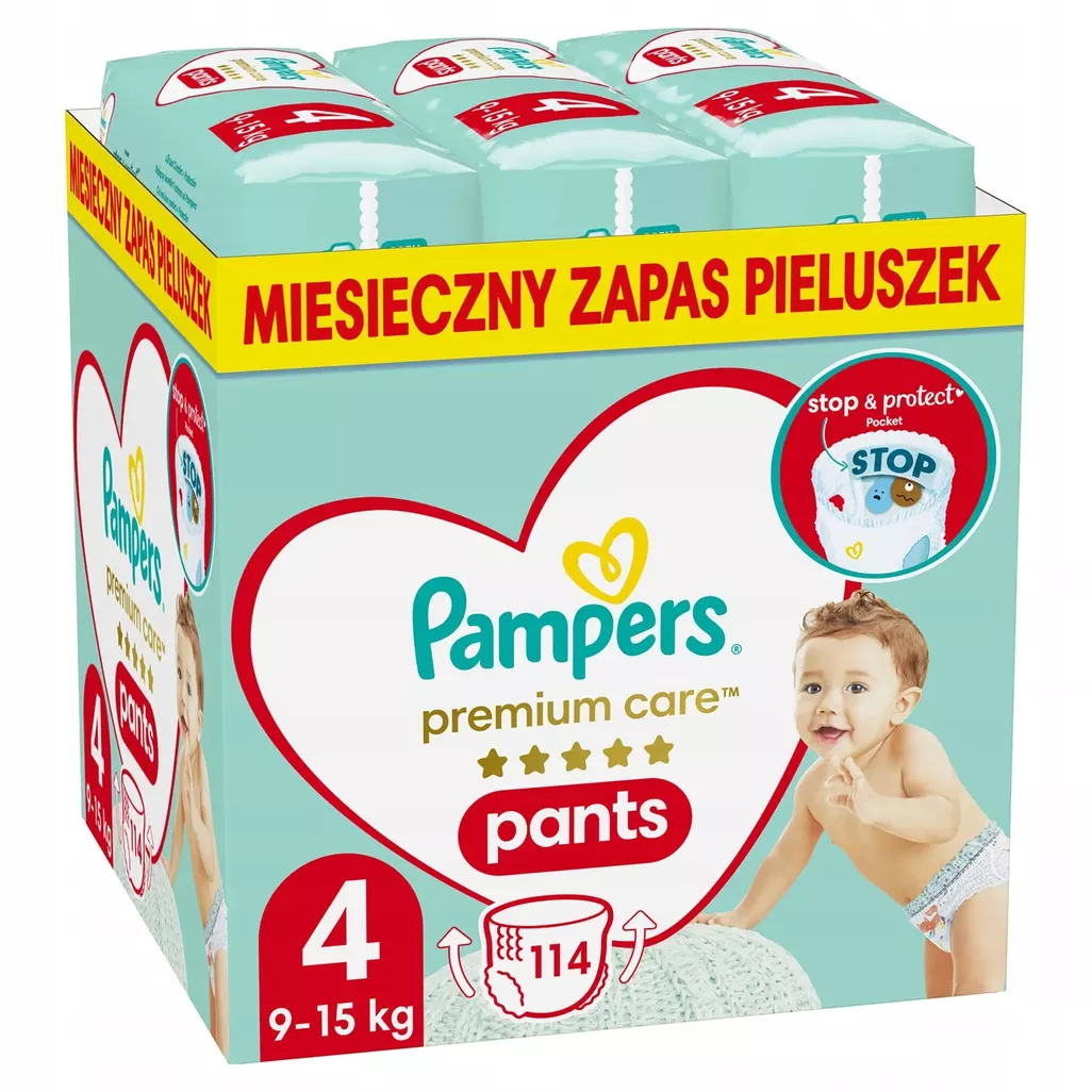 pampers 4 jak długo