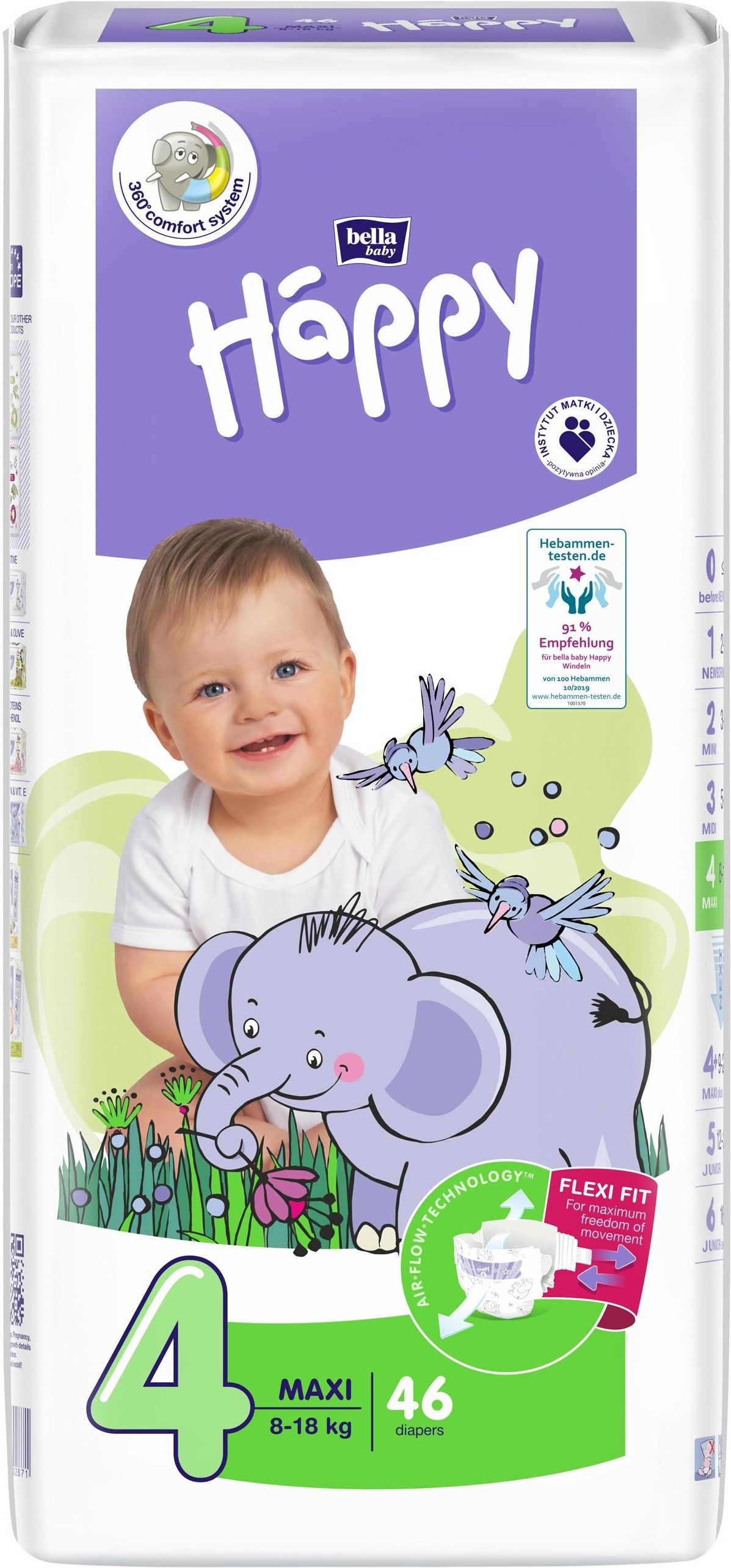 pampers active baby 4 opinie