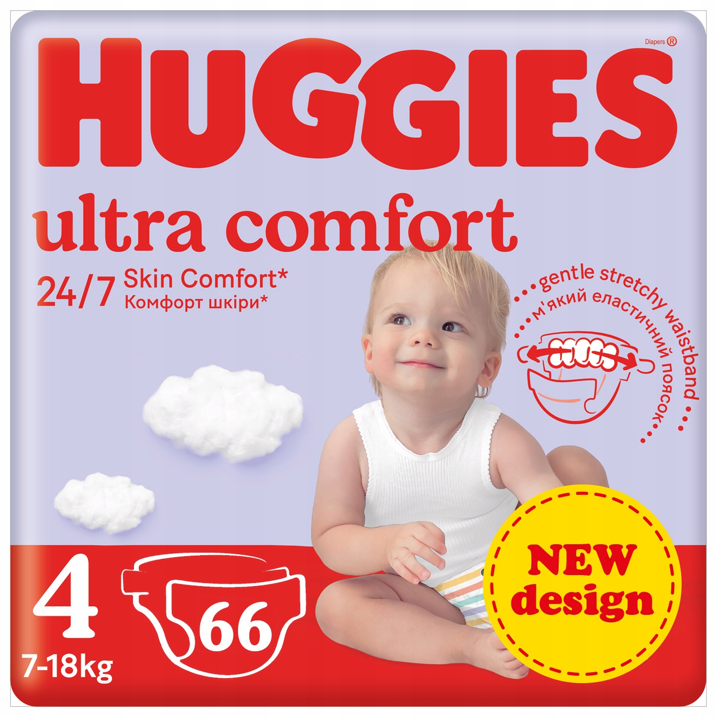 размеры памперсов huggies