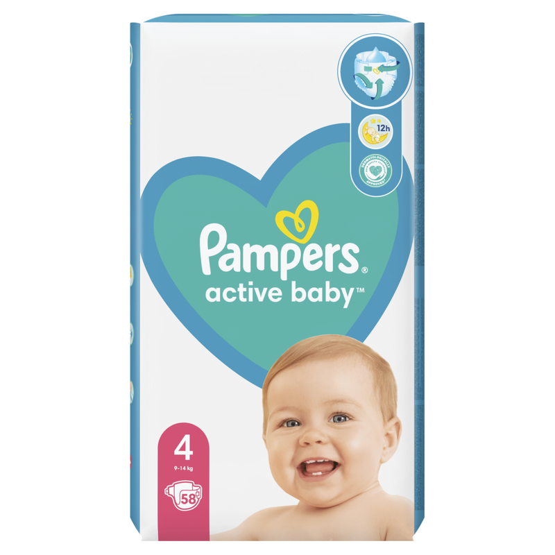 pampers active baby dry 4 ceneo