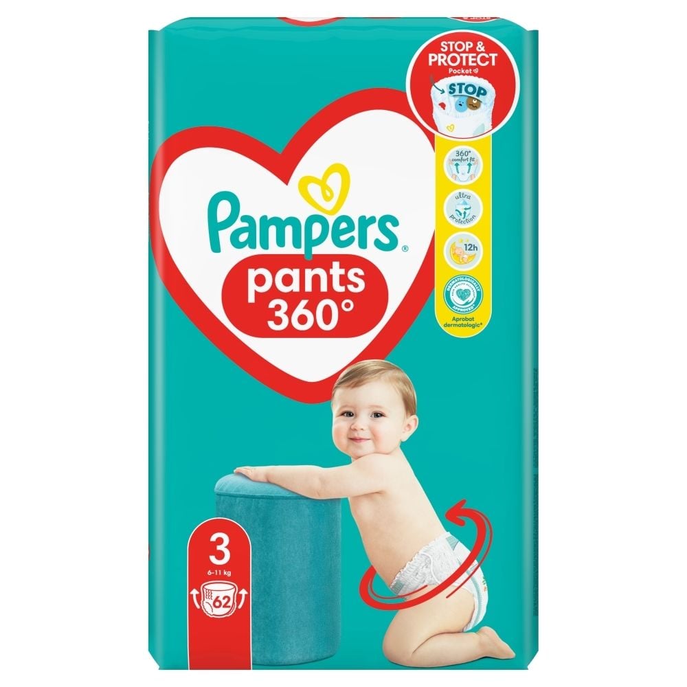 pieluchomajtki pampers 4 seni