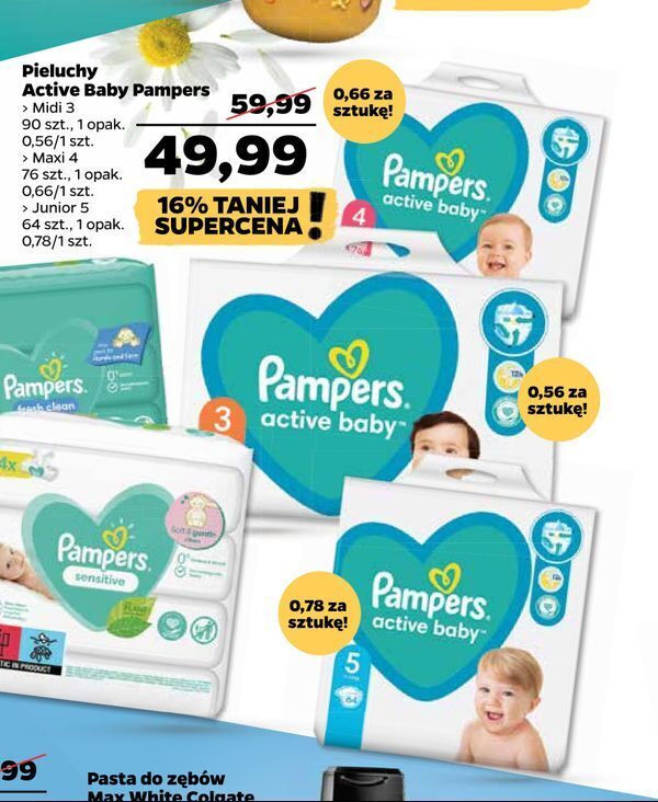 chusteczki pampers site allegro.pl