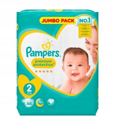 pampers 144 szt biedronka