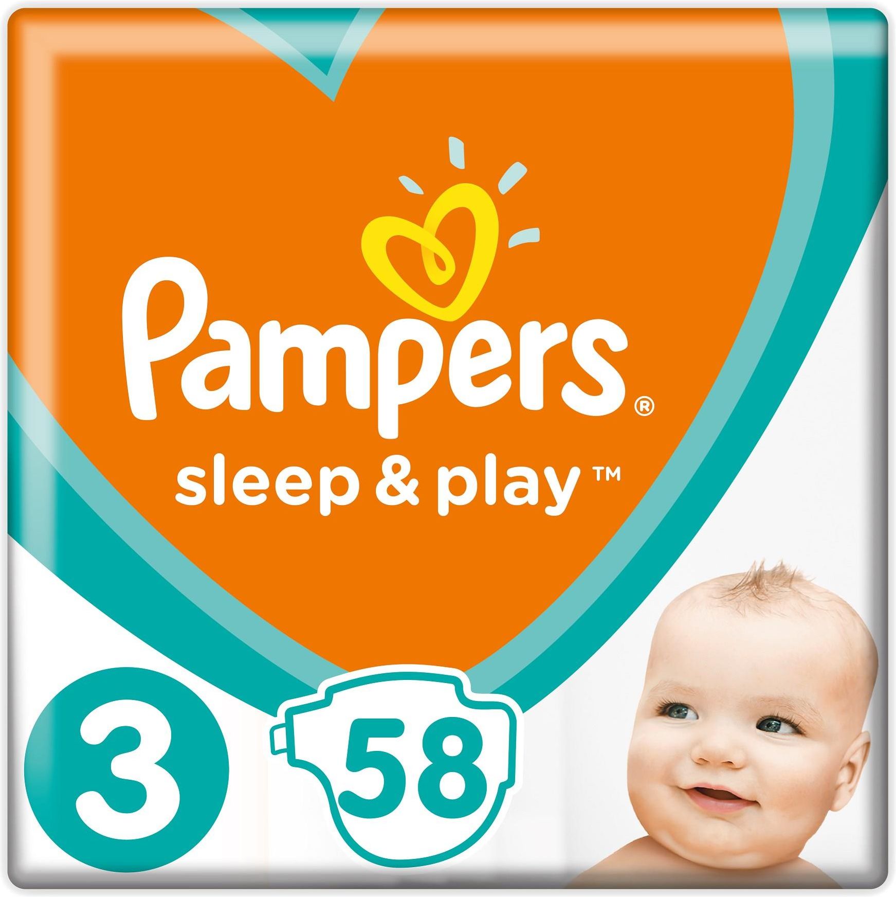 pampers 3 126 szt