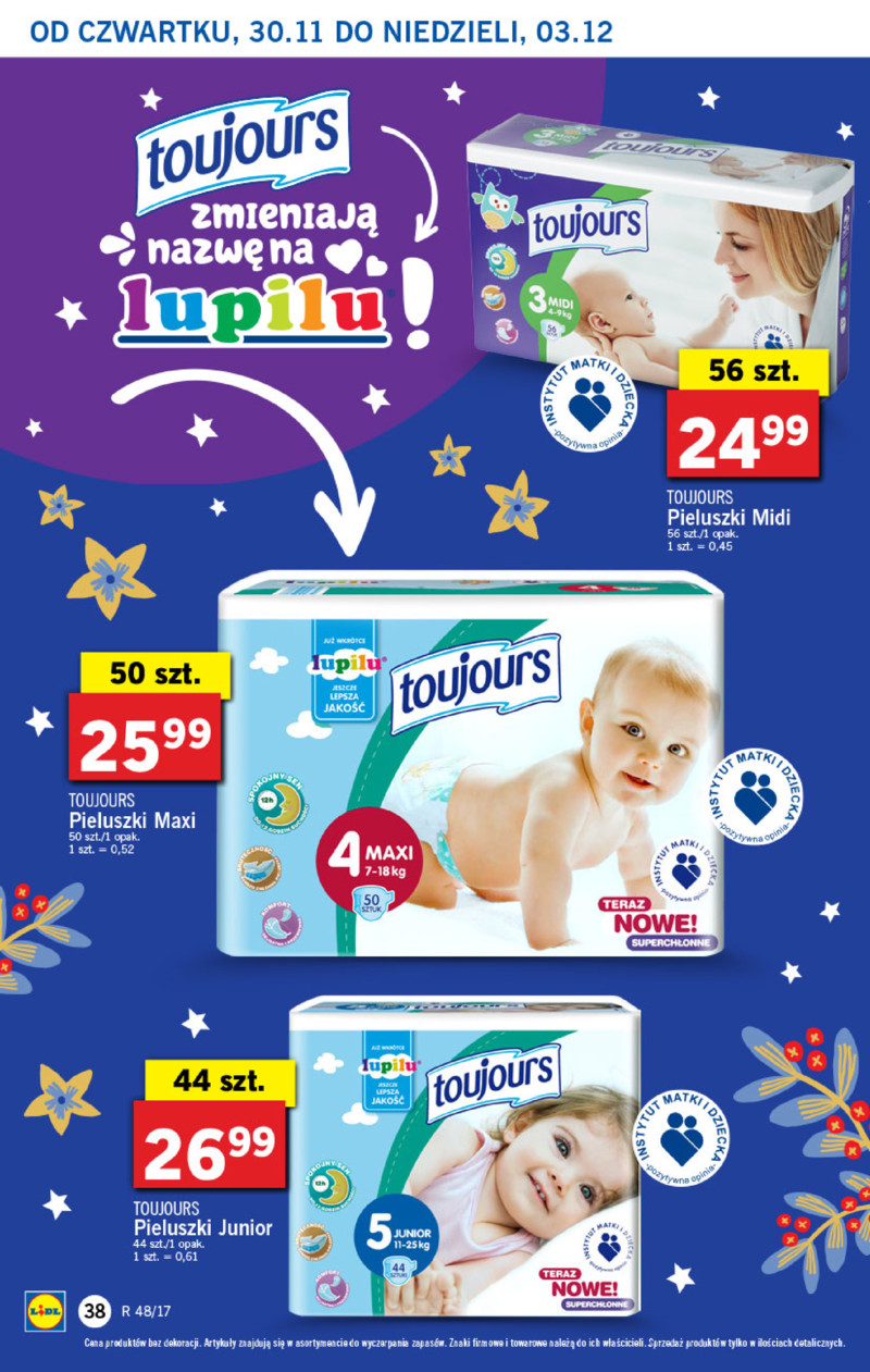 termin llrodu pampers