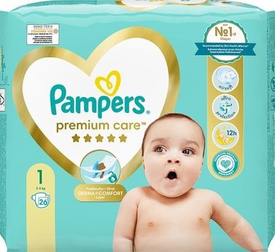 biedronka pieluchy pampers