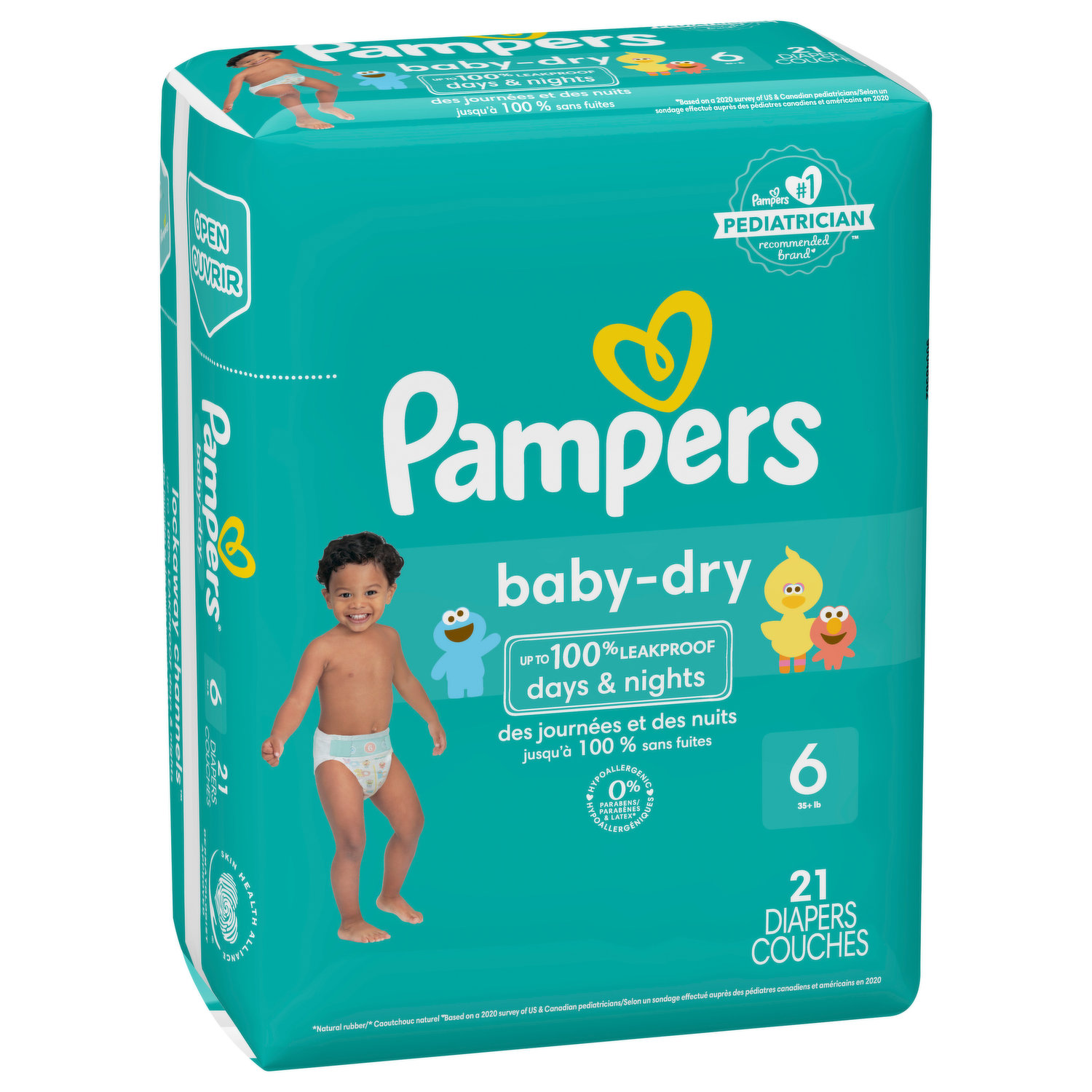 pampers niemowle