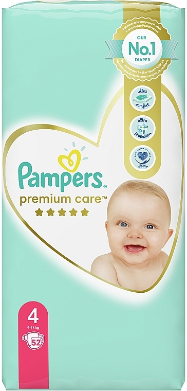 pampers old pee