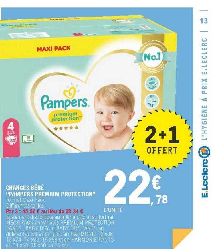 pampers gdzie przód