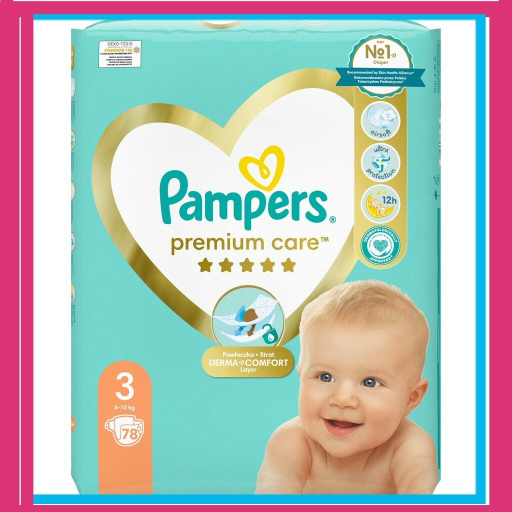 pieluchy pampers premium care 2 mini 3-6 kg