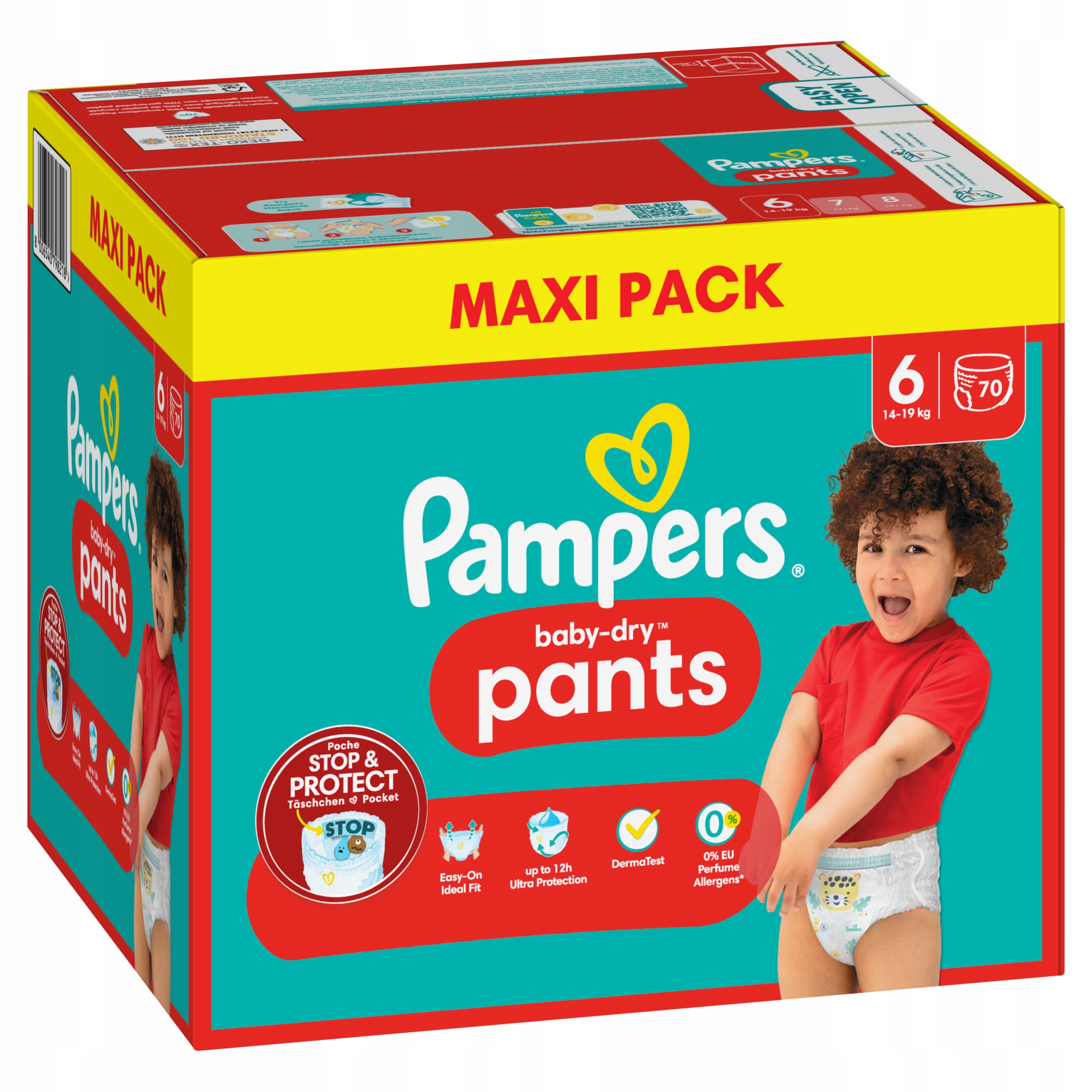 pampers active baby 3 mega box