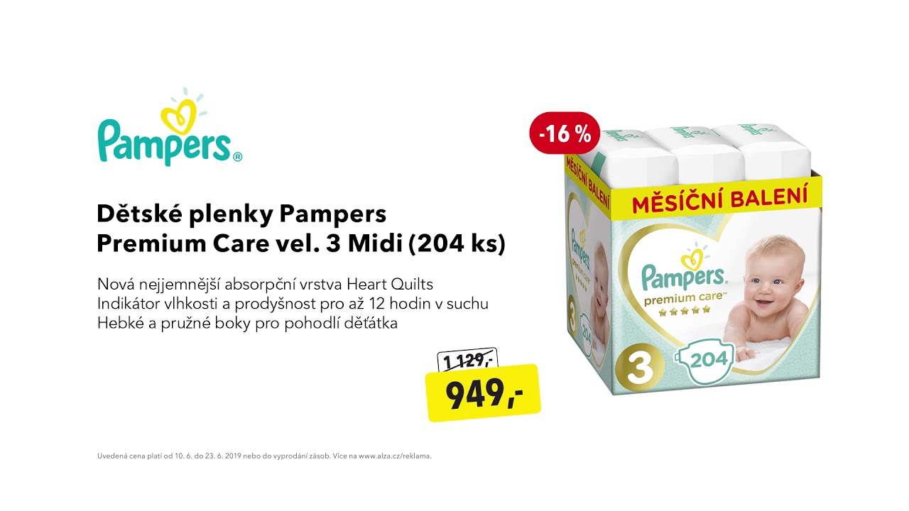 chusteczki pampers 6 pak