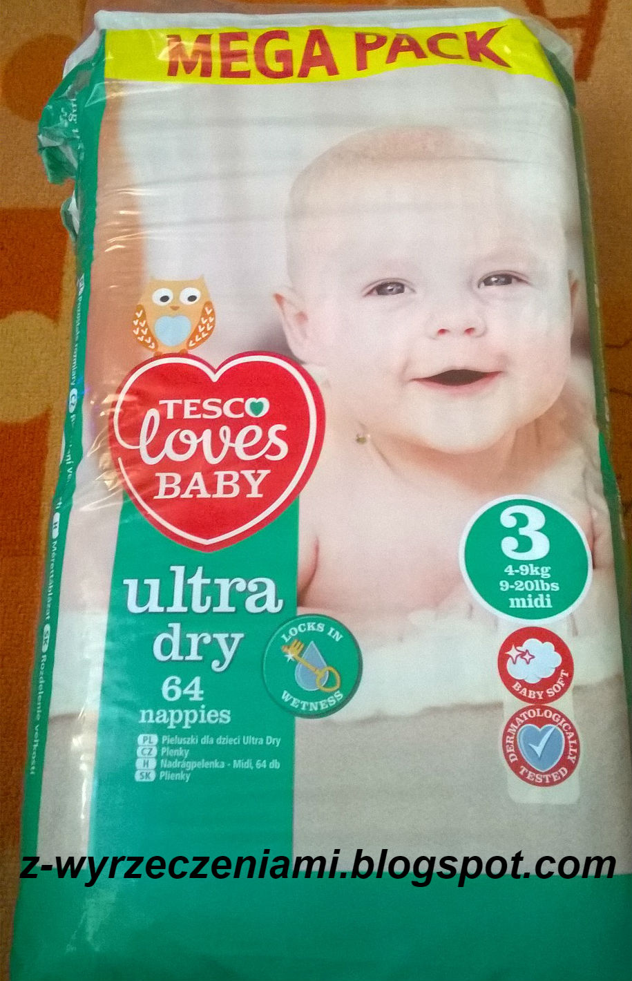 pampers 9 tydzień