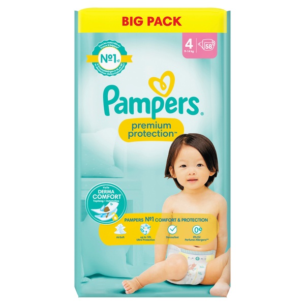 pieluchy pampers premium care 1 mall