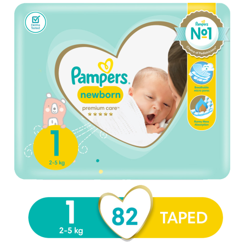 pieluchomajtki pampers premium care pons